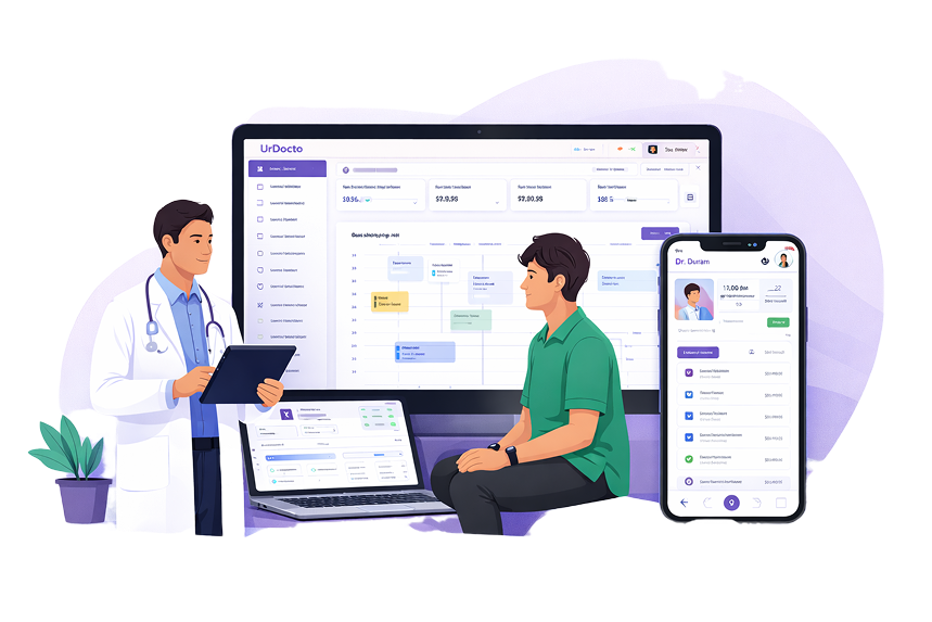 UrDocto dashboard preview